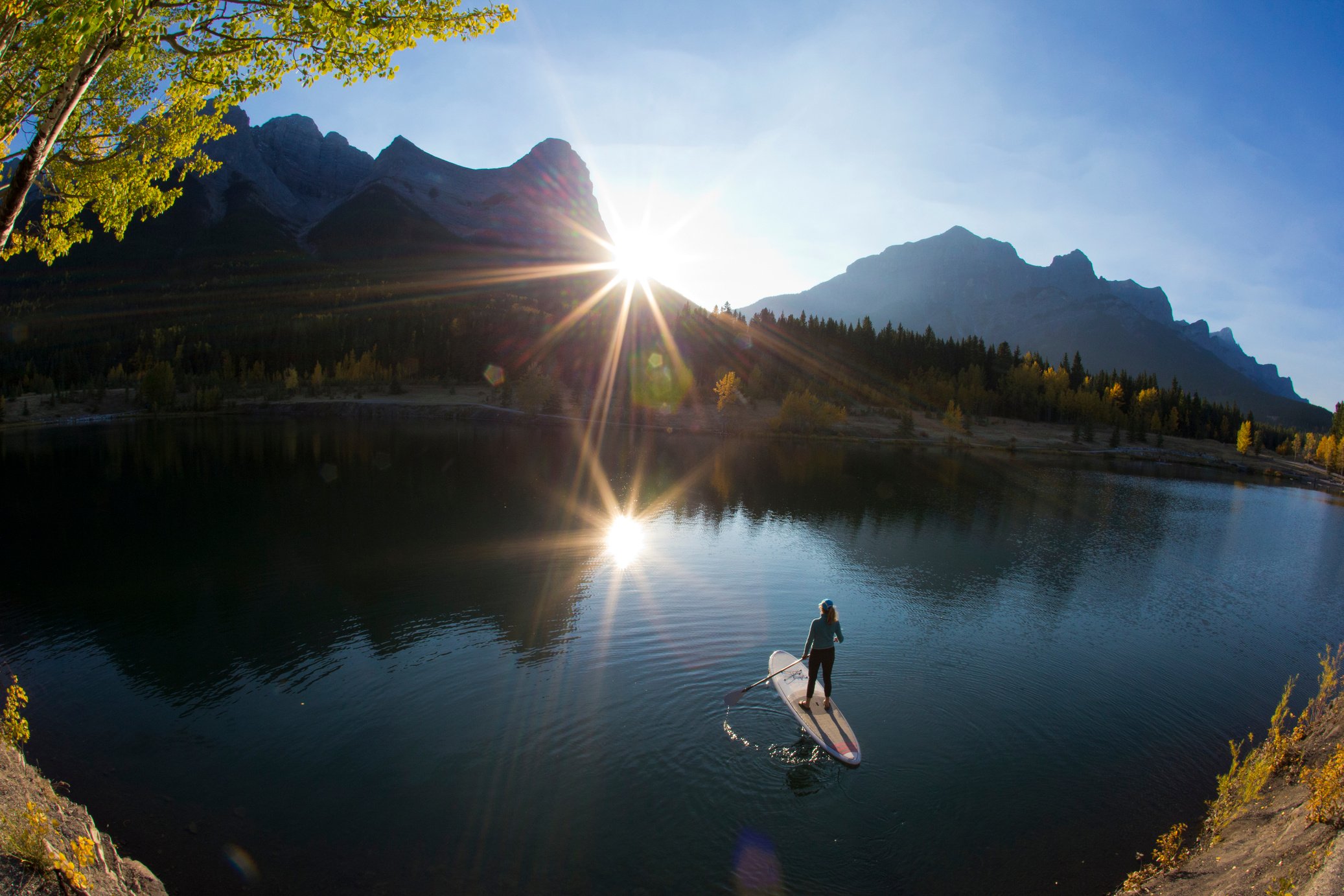 Stand Up Paddleboard Sunset